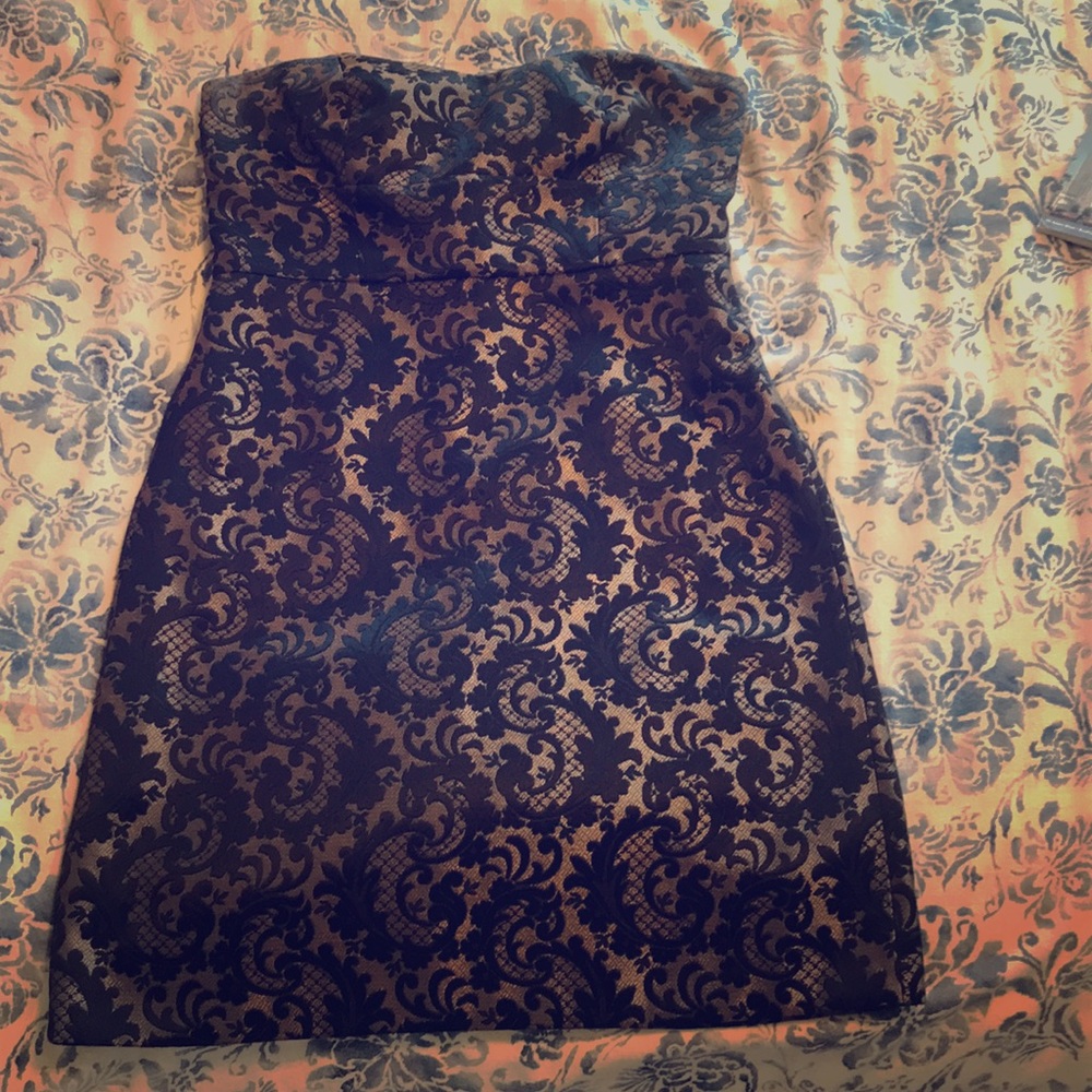 LOFT strapless dress